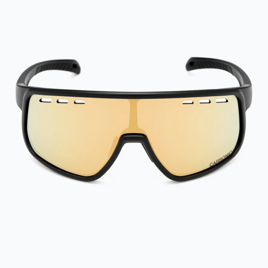 Okulary CASCO SX-25 Carbonic black/gold mirror - obrazek 4