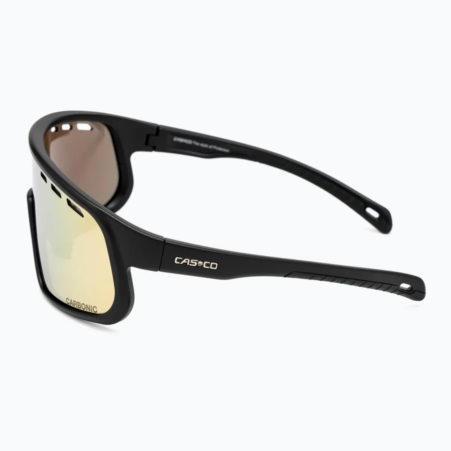 Okulary CASCO SX-25 Carbonic black/gold mirror - obrazek 5